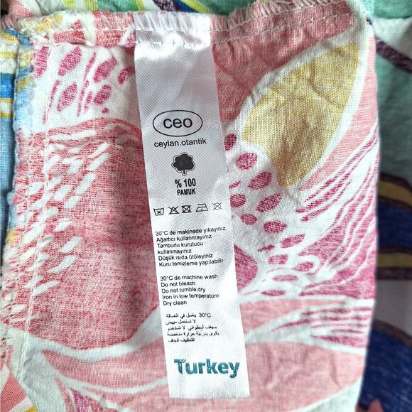 Womens Dress 1 36-38 Boho Tiered Statement Floral Artsy Hippie‎ Festival Summer - Picture 6 of 9